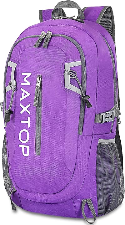 MAXTOP 40L Ultra Lightweight Packable Backpack Foldable Rucksack Water Resistant