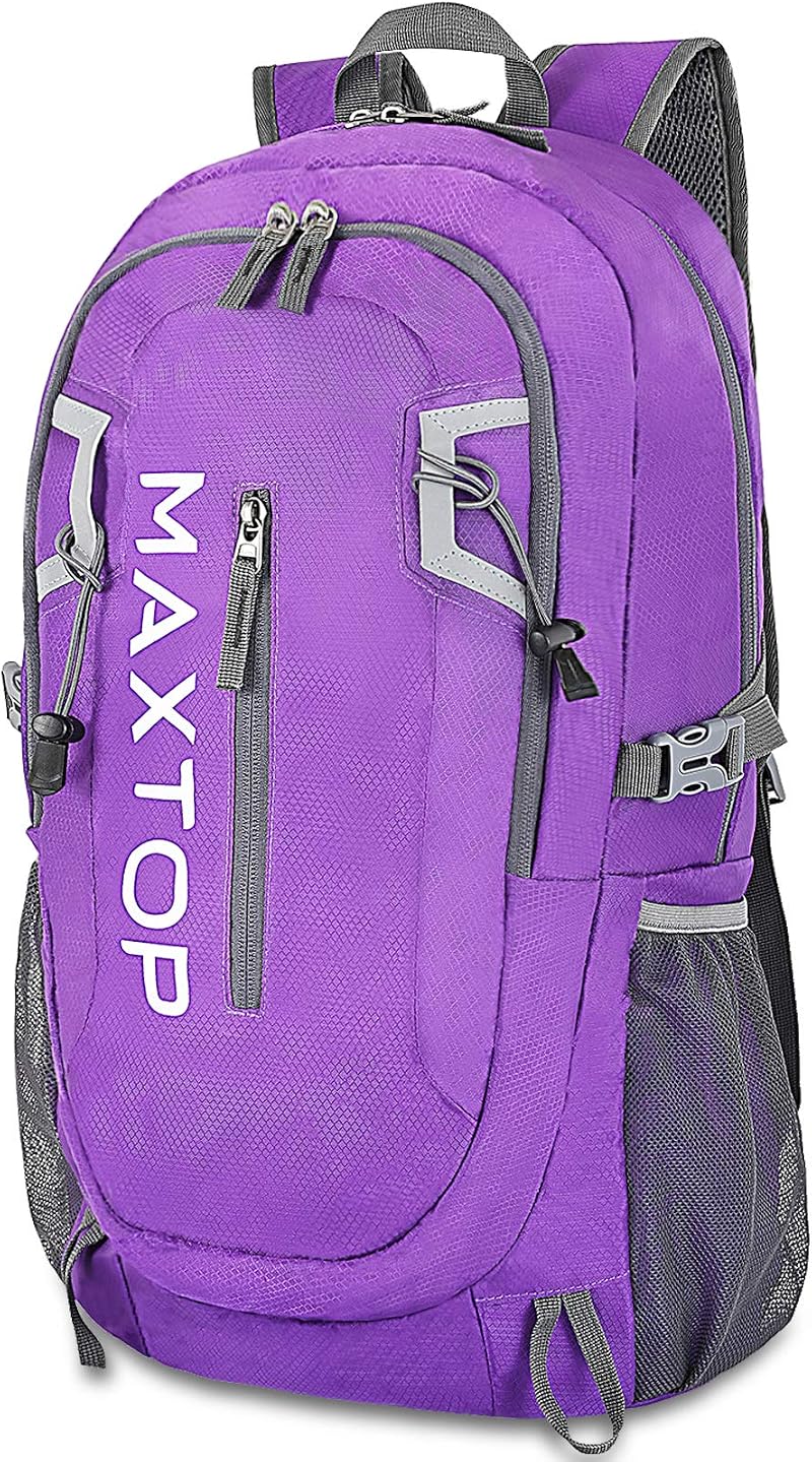 MAXTOP 40L Ultra Lightweight Packable Backpack Foldable Rucksack Water Resistant
