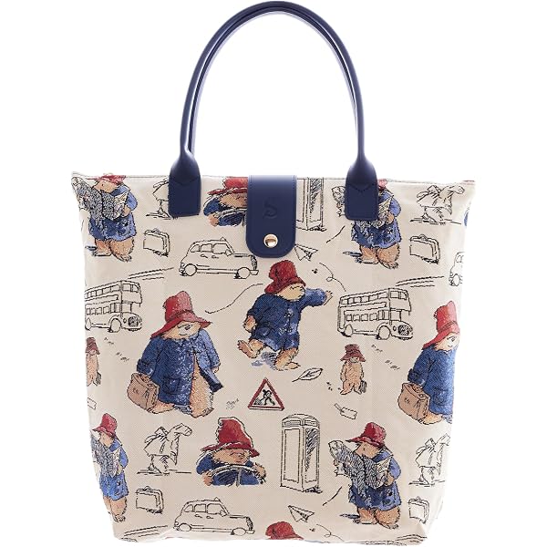 Bags Reviews Signare Tapestry Shoulder Bag Shopping Tote For Women In Paddington Bear Design (SHOP-PADD Bags Made