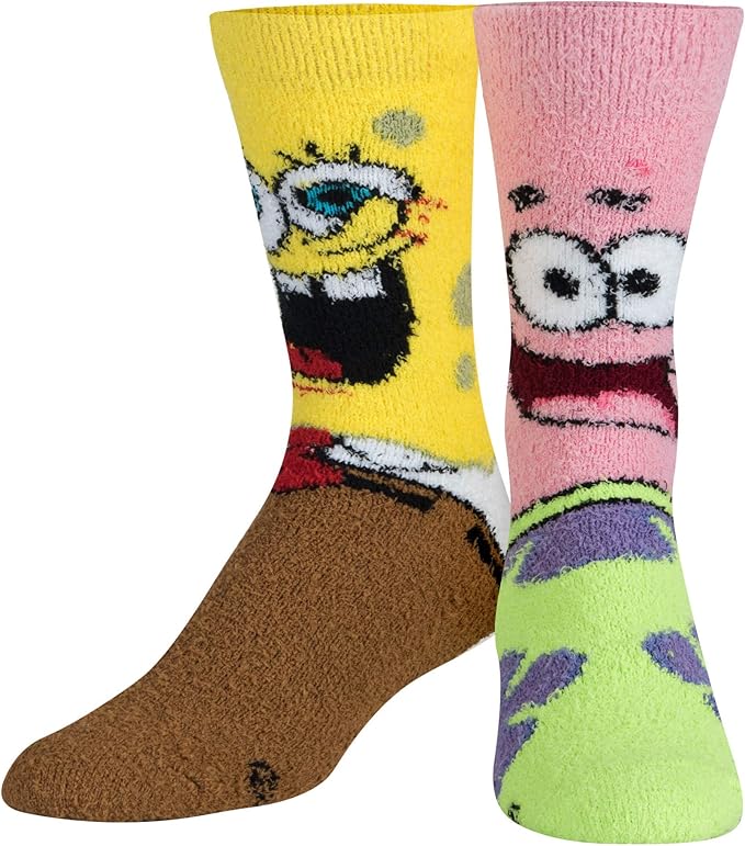 Unisex, Fuzzy Socks, Movie Collection, Crew, Novelty Furry
