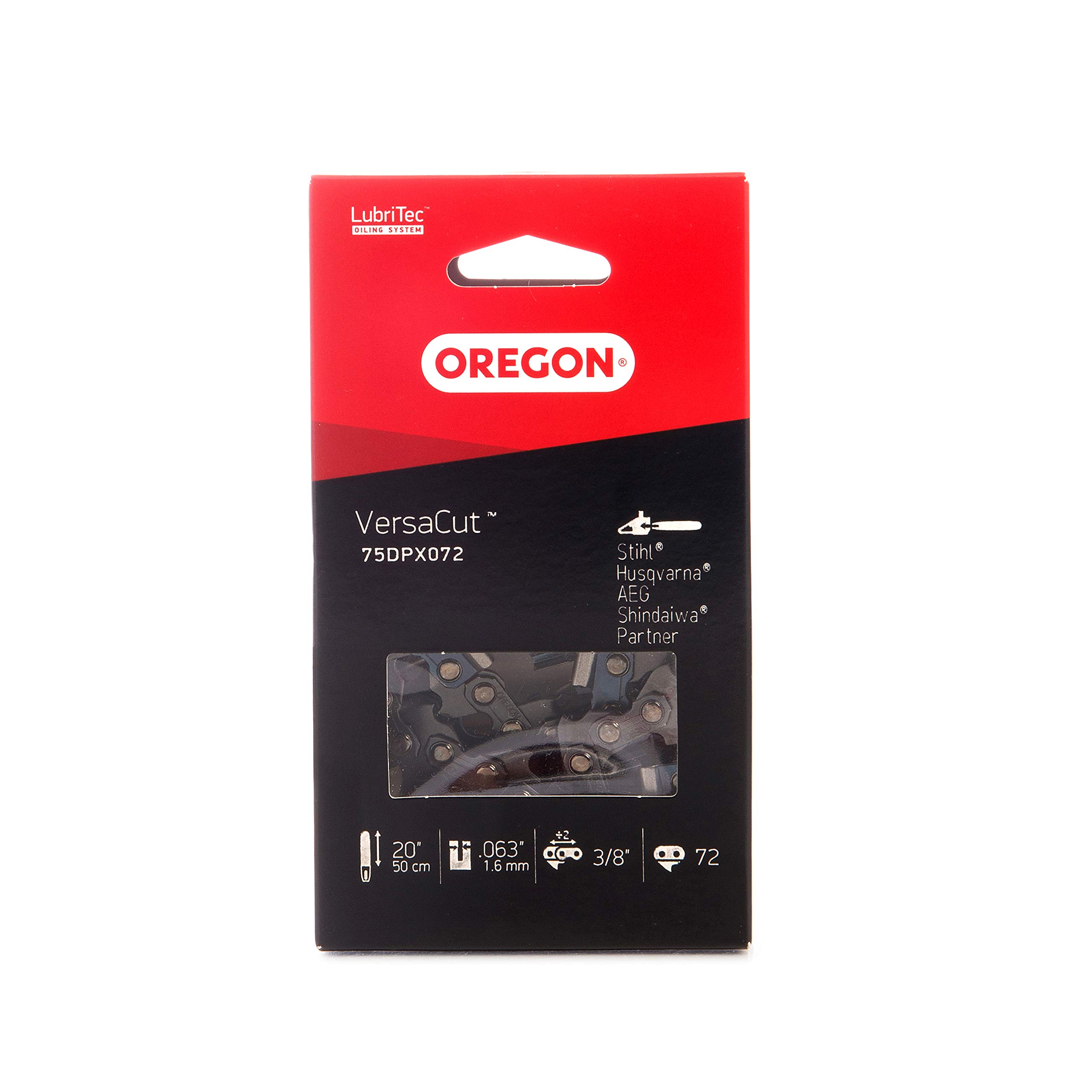 Oregon Chain 3/8 1.6 HM with, 75DPX072E SG