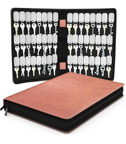 Amazon.com : Northwall Leather Key Storage Organizer Case