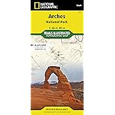 Arches National Park Map (National Geographic Trails Illustrated Map, 211)