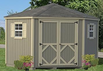 Amazon Com Little Cottage Company Classic Five Corner Shed Diy