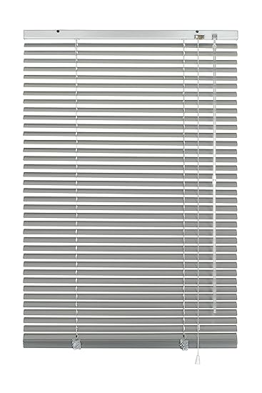 GARDINIA Alu-Jalousie, Sicht-, Licht- und Blendschutz, Wand- und Deckenmontage, Alle Montage-Teile inklusive, Aluminium-Jalou