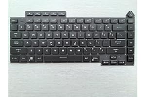 Generic Original New for ASUS ROG Strix SCAR 15 G533ZW G533ZW-AS94 PER-KEY RGB Keyboard US backlit(Not for ASUS ROG Strix Sca