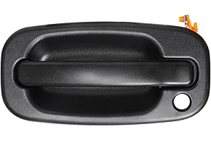 IFATRUNK Exterior Door Handle Front Left Driver Side for 1999 2000 2001 2002 2003 2004 2005 2006 2007 Chevy Silverado Suburban Tahoe Avalanche, GMC Sierra Yukon, Cadillac Escalade, Replace OE 15034985, 77261