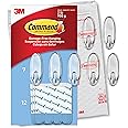 Command Medium Wall Hooks, Damage Free Hanging Wall Hooks with Adhesive Strips, No Tools Wall Hooks for Hanging Decorations i