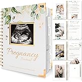 Pregnancy Journal for First Time Moms Gifts - 90 Pages Hardcover Pregnancy Memory Book, Beautiful & Cute Baby Book Keepsake, 