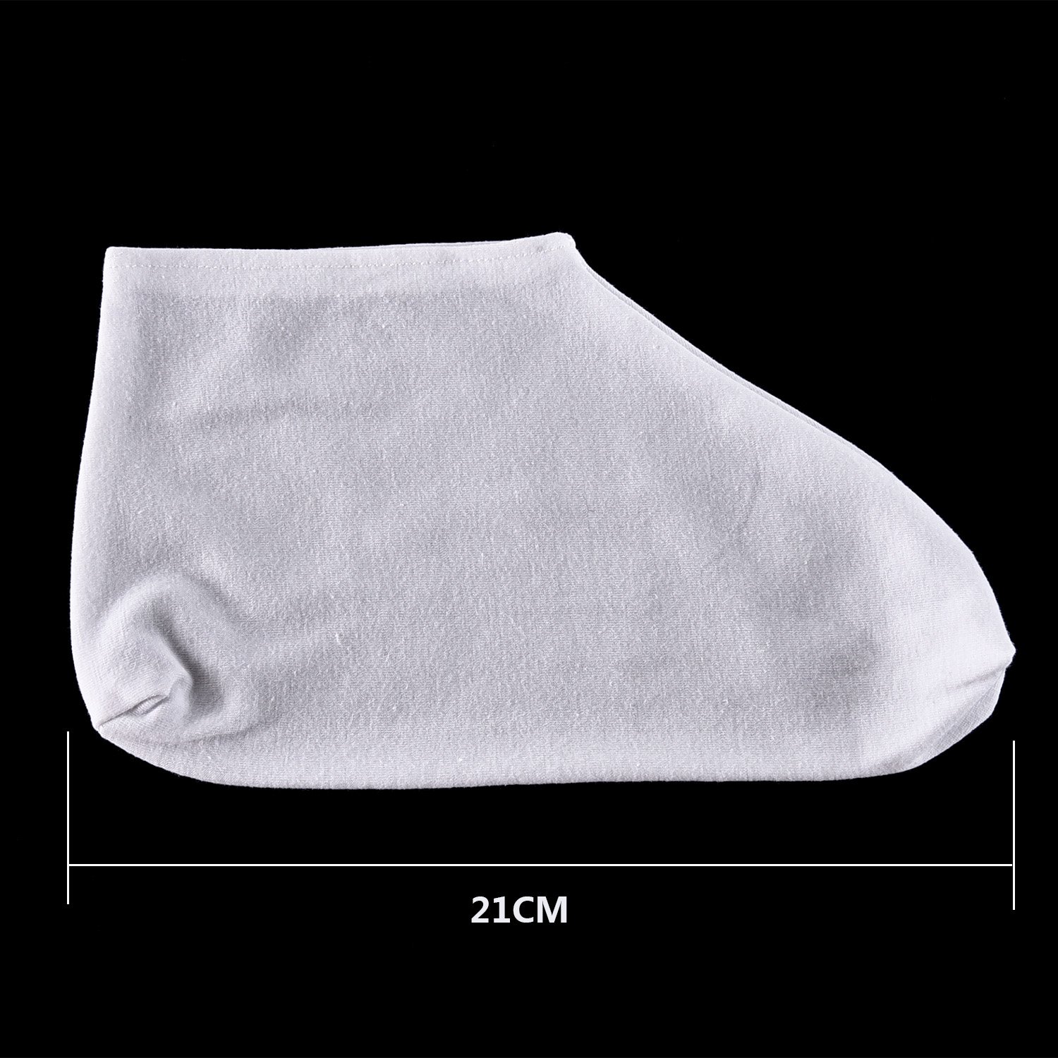 Hotop 3 Pairs Cotton Socks Lotion Absorbing Moisturizing Socks Spa Socks for Dry Feet, White : Beauty