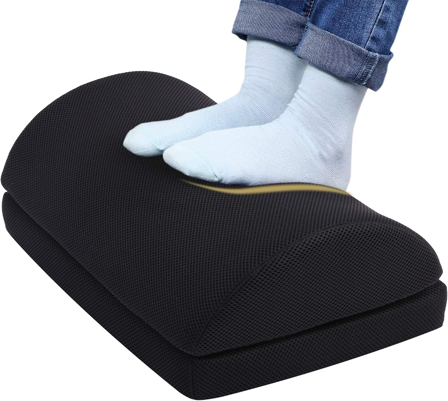 Olsen & Smith Ergonomic Foot Rest Cushion Pillow Pad Under Desk Foam