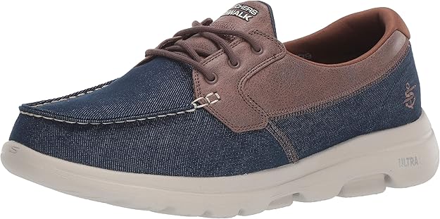 skechers go walk boat shoes black