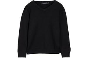 X RAY Boys School Uniform Sweater V-Neck (XS - XXL), Big Boys' & Little Kids Youth Long Sleeve V Neck Pullover Sweater
