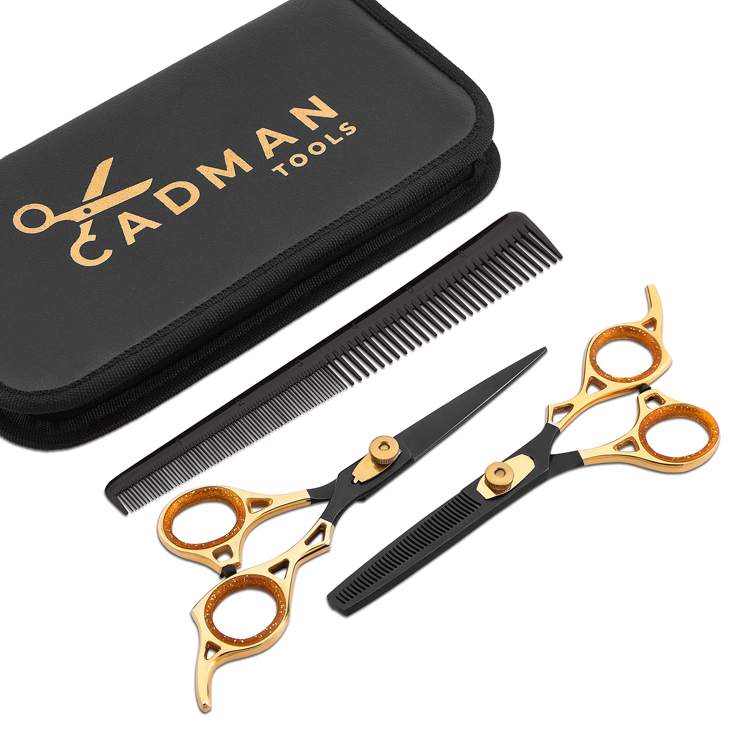Professional Barber Hairdressing Scissors Set Salon Hair Cutting Thinning Scissors kit