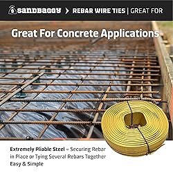 Sandbaggy Rebar Tie Wire Reel 16 Gauge