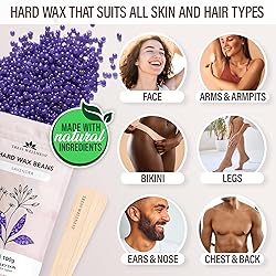 Tress Wellness Waxing Kit for Brazilian Wax - Easy