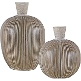 Uttermost 17990 Islander - Vase (Set of 2)-16 Inches Tall and 10.8 Inches Wide