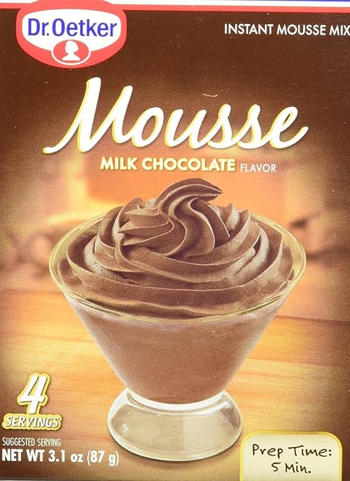 Dr.oetker Mousse instant Mix Milk chocolate (058336022203)