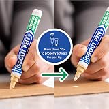 RAINBOW CHALK MARKERS LTD Twin Pack Cream Grout Pen Restore Tile Kitchen view 3