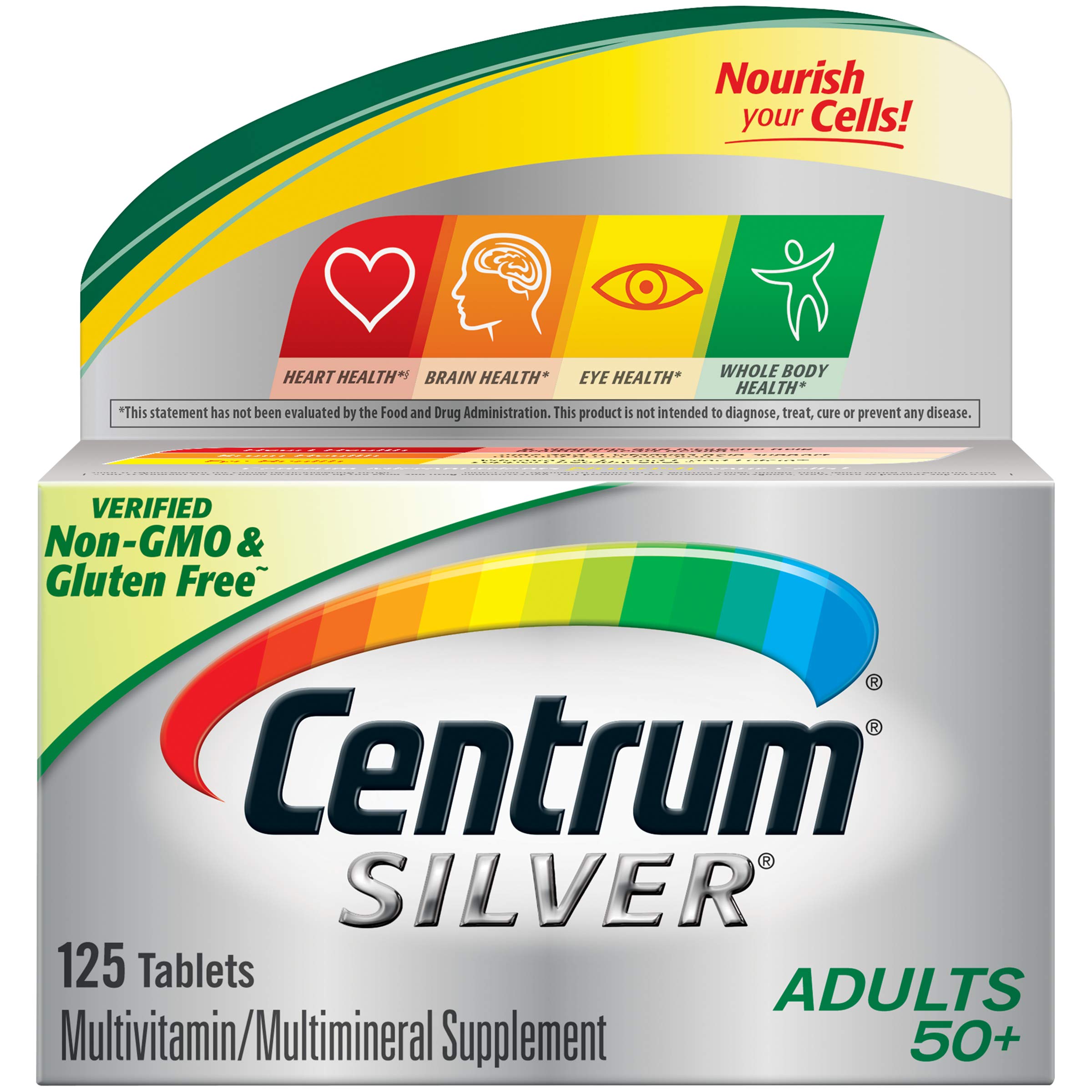 Galleon Centrum Silver Adult (125 Count) Multivitamin / Multimineral