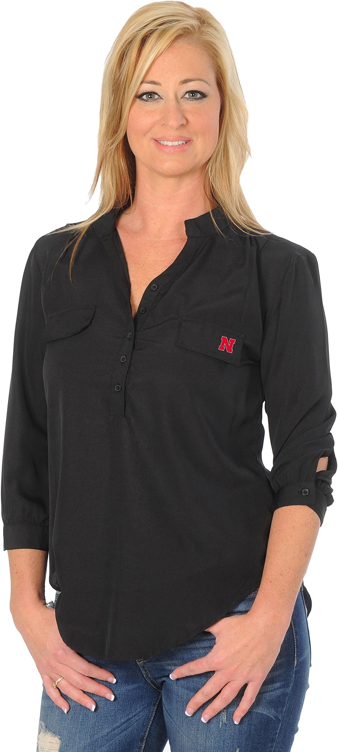 NCAA Women's Classic Button Down Tunic Top