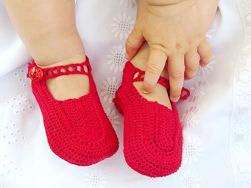red shoes for baby girl