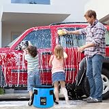 FALEIZHI 12L 20L Folding Water Bucket Portable Collapsible Camping Yellow view 6