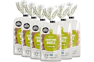 Little Northern Bakehouse Gluten Free Everything Bagels, Non-GMO and Bagels (6 pack, 14 oz. each)