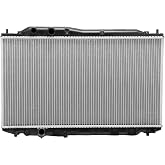 BDFHYK CU2926 Aluminum Radiator for Honda Civic, Acura CSX 2006-2011 | 1.8L 2.0L Engine Cooling Replacement; 16mm (0.63 in) Core; Replaces 2926