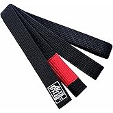 RING PRO Brazilian Jiu Jitsu Belt Premium BJJ Belt for Men and Women with Ranking Stripe Sleeve for Training and Competition