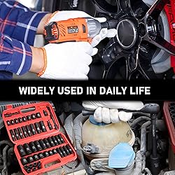 LLNDEI 3/8" Drive Impact Socket Set SAE and Metric