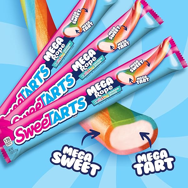 SWEETARTS MEGA STUFFED ROPED, 1.32OZ