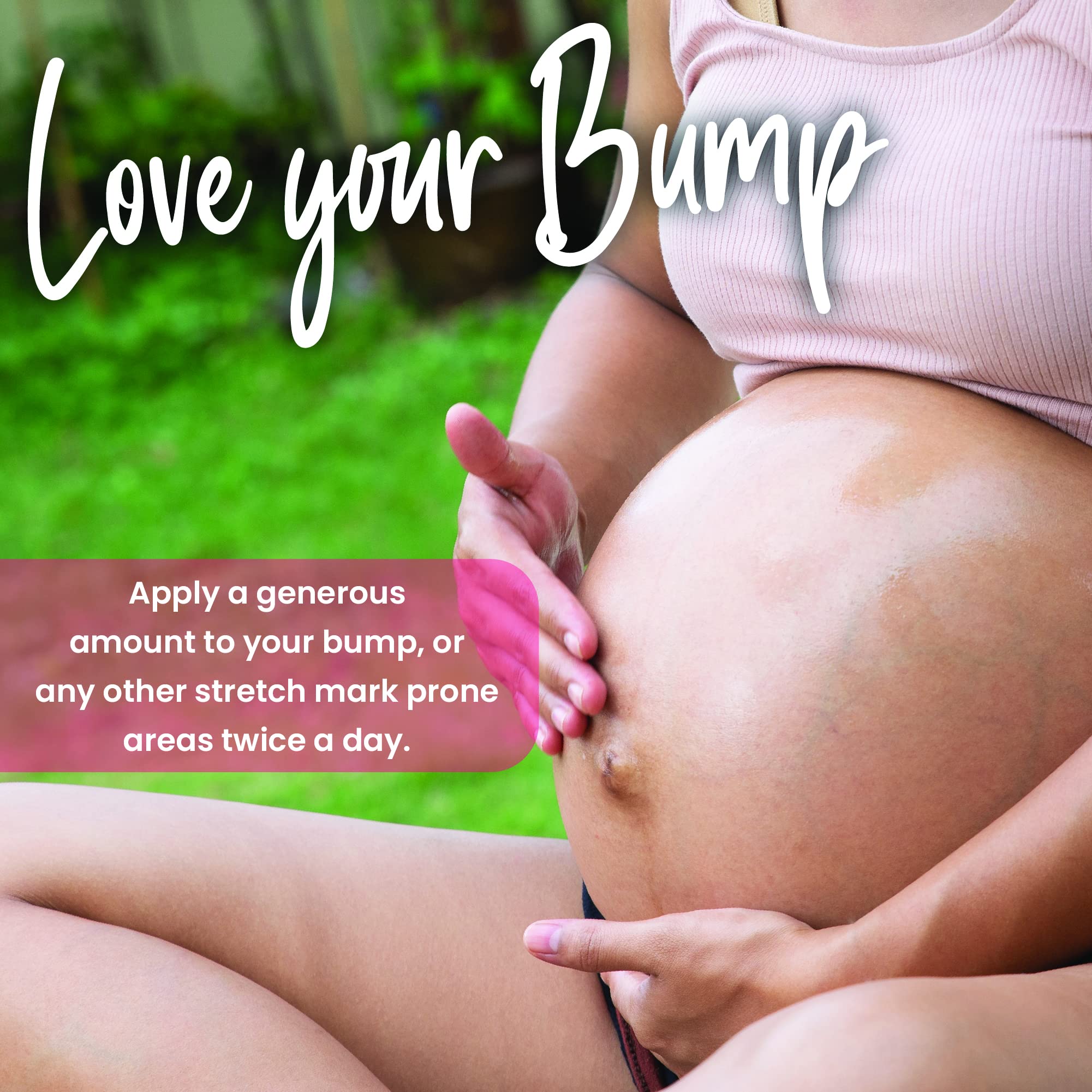 Bump Oil - Ink Oil | Stretch Mark Treatment | Baby Bump Essentials | Scar Removal | Pregnancy Must Haves First Trimester | Maternity Care | Ink - Bio Oil Stretch Marks Pregnancy | Advanced Skincare