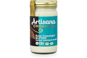 Artisana Organics Non GMO Raw Coconut Butter, 14 oz (4 Pack)