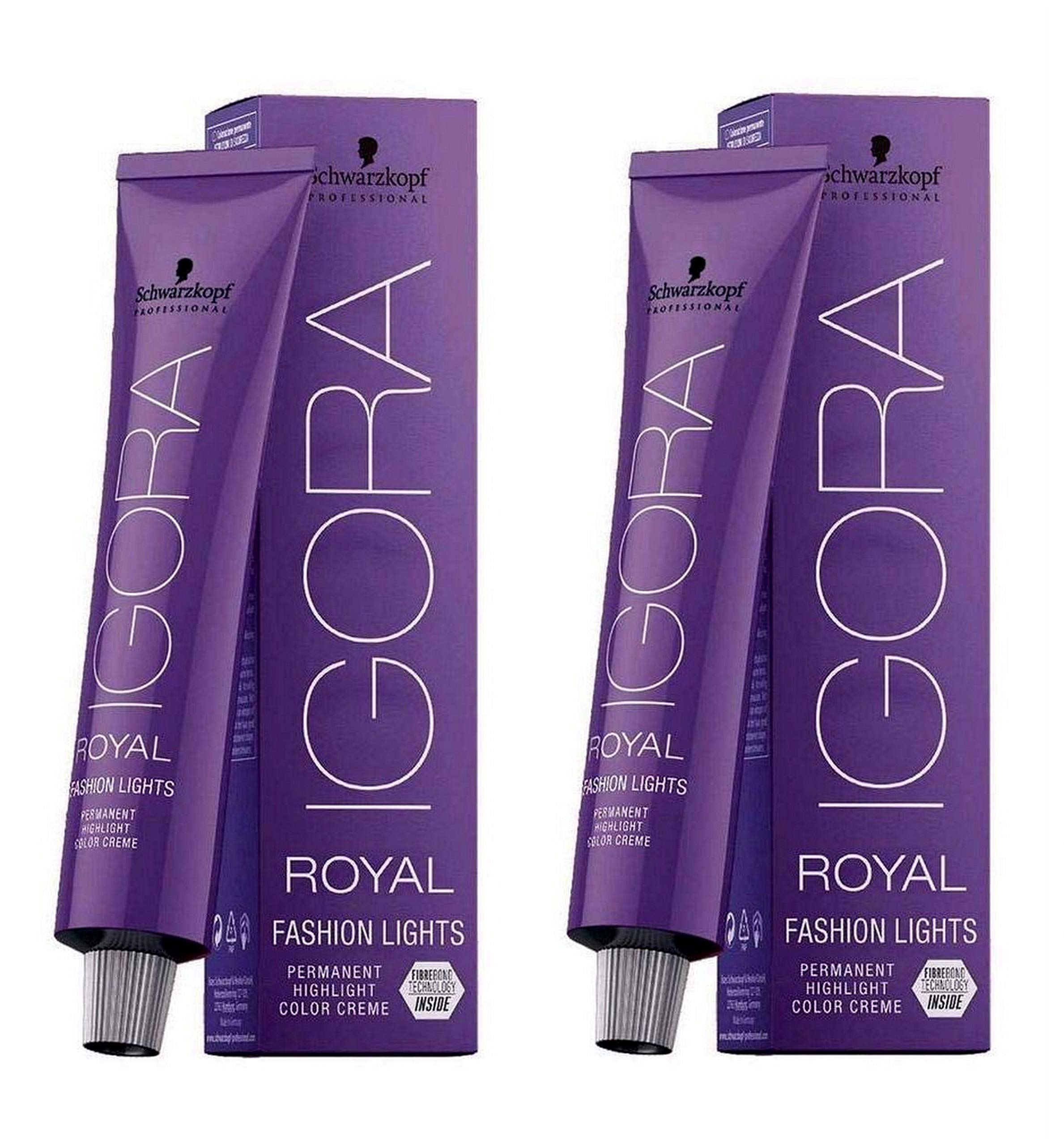 Schwarzkopf IGORA Royal Fashion Lights L-44 Light Blonde 2 Pack