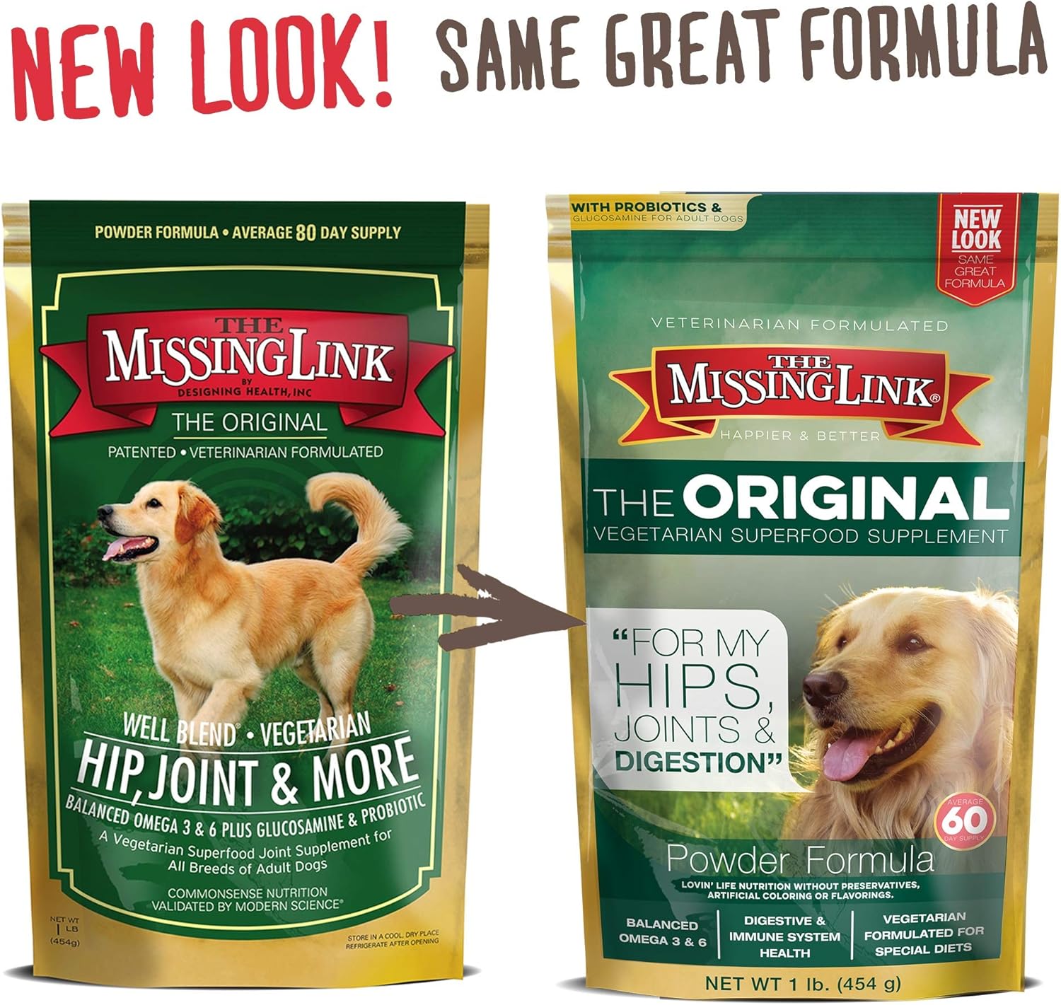 missing link glucosamine dogs