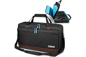 ORKELS DJ Controller Case for DDJ-FLX10, DDJ-GRV6, DDJ-REV5, DDJ-REV7, DDJ-FLX6-GT, DDJ-800, XDJ-RR, DDJ-1000SRT, RX, S8, DDJ SX, SX2, SX3, Inpulse 500 DJ Controller