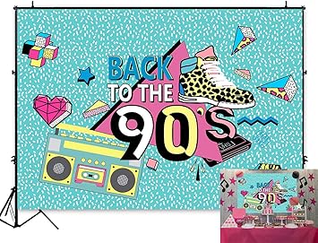 Amazon Com Art Studio 90 S Theme Music Party Photography