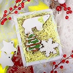 Zankubom 1 LB Light Yellow Crinkle Cut Paper Shred