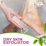 SOL 2pk Natural Pumice Stone for Feet Hard Skin Exfoliator view 7