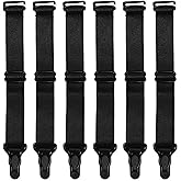 Satini Adjustable Metallic Clip Wide Suspender Belt Lingerie Straps