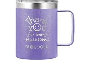 DLOCCOLD Thank You Gifts for Women, Employee Appreciation Gifts, Christmas Birthday Gifts for Coworkers, You Are Awesome Thanksgiving Gift for Mom, Female, Lavender