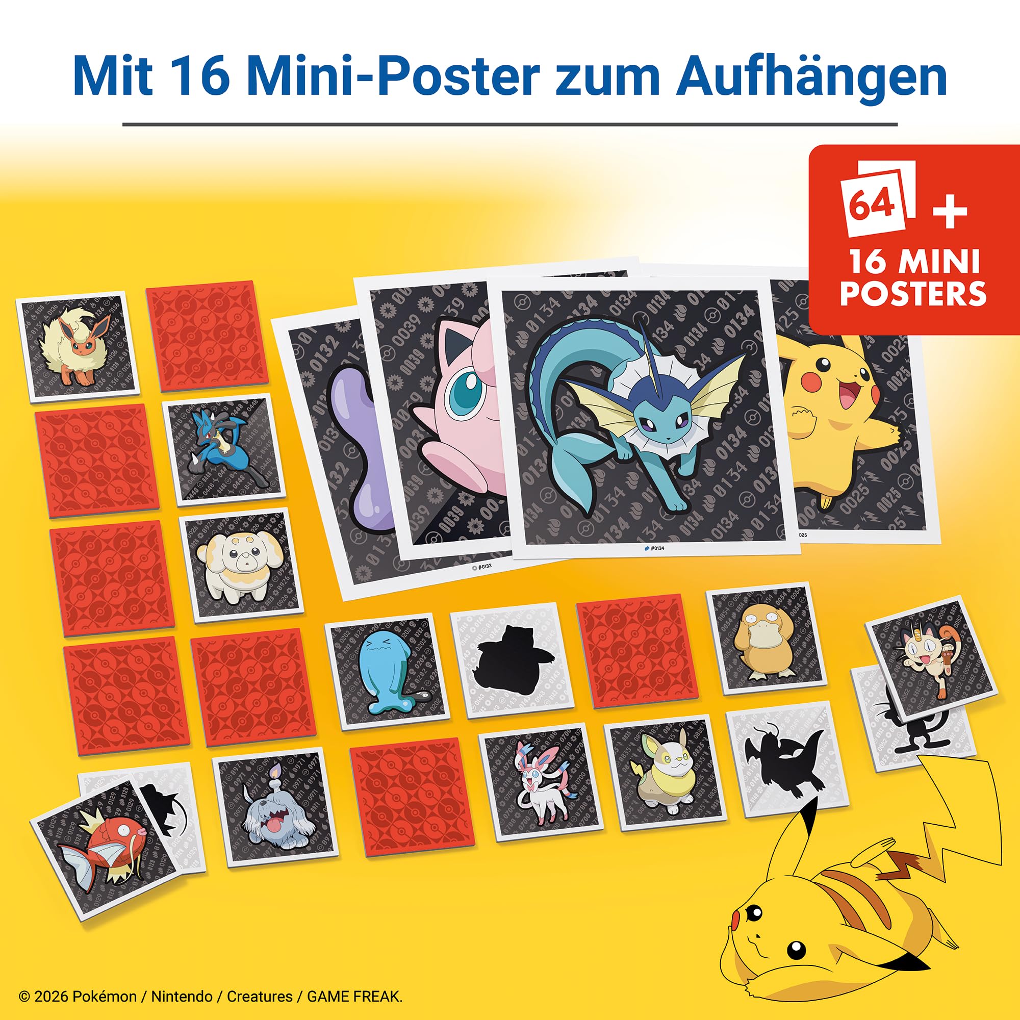 Ravensburger 24954 Collector's Memory® Pokémon - Die Fan-Edition des weltbekannten Gedächtnisspiels, für 2-8 Spieler ab 6 Jahren 4