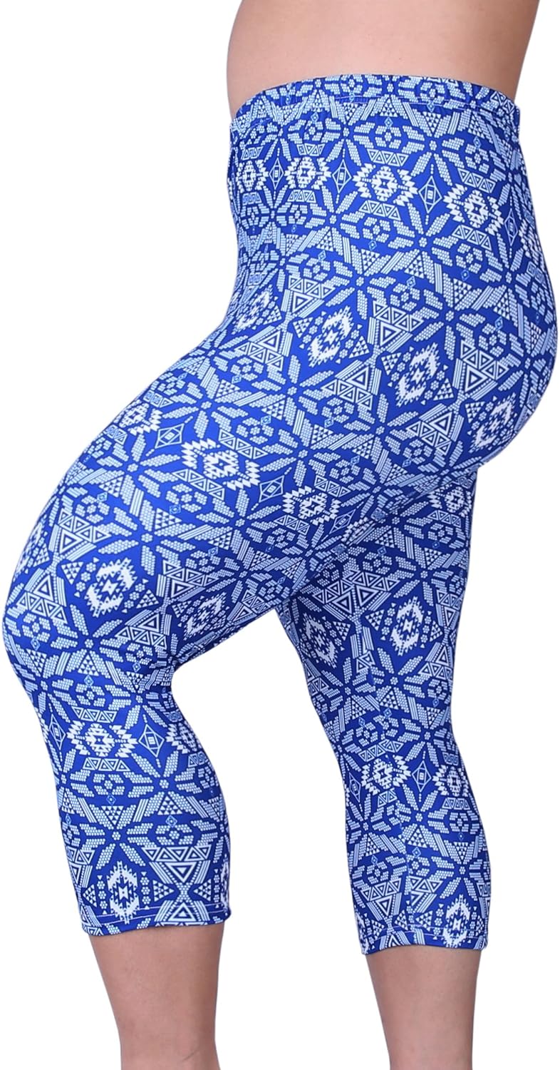 printed capri leggings for summer