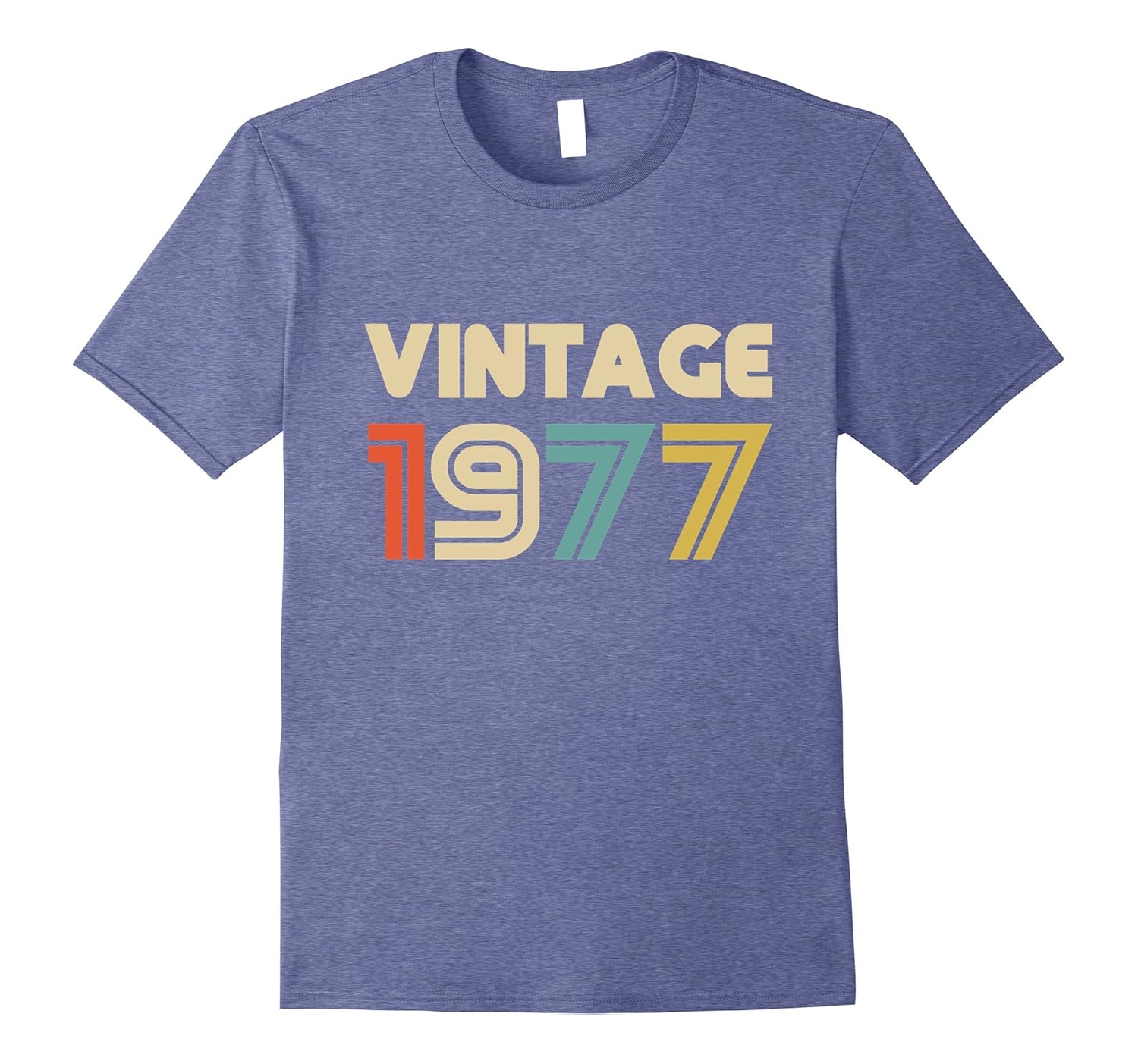 Vintage 1977 40th Birthday Gift T Shirt 40 Yrs Years Old Tee-T-Shirt ...