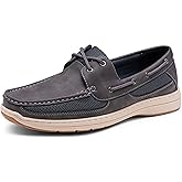 Vostey Men's Boat Shoes Slip On Stylish Casual Loafers Deck Shoes for Men