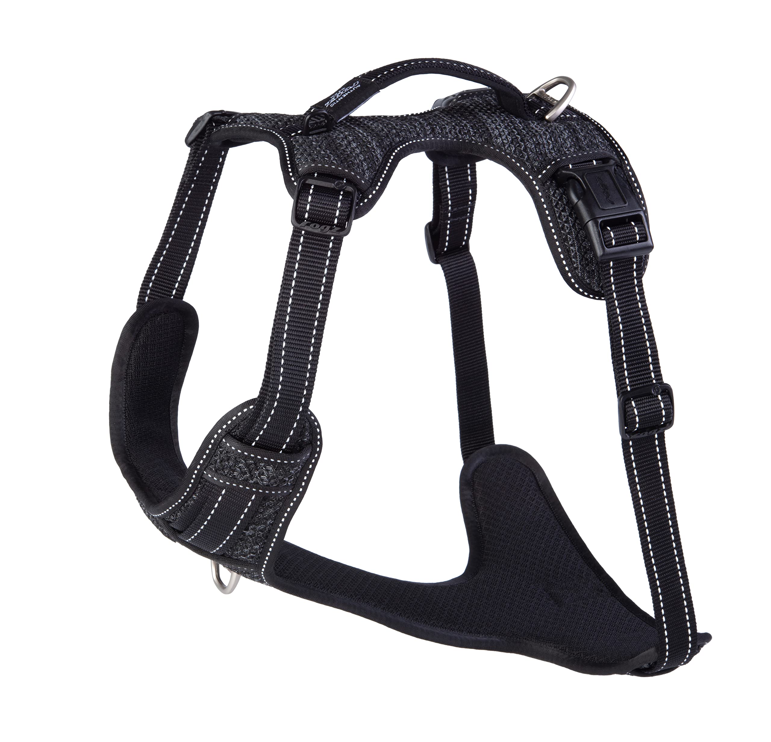 Rogz Explore Padded Harness Black X-Large
