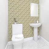 Arthouse Palm Palace Cream & Gold Palm Wallpaper view 7