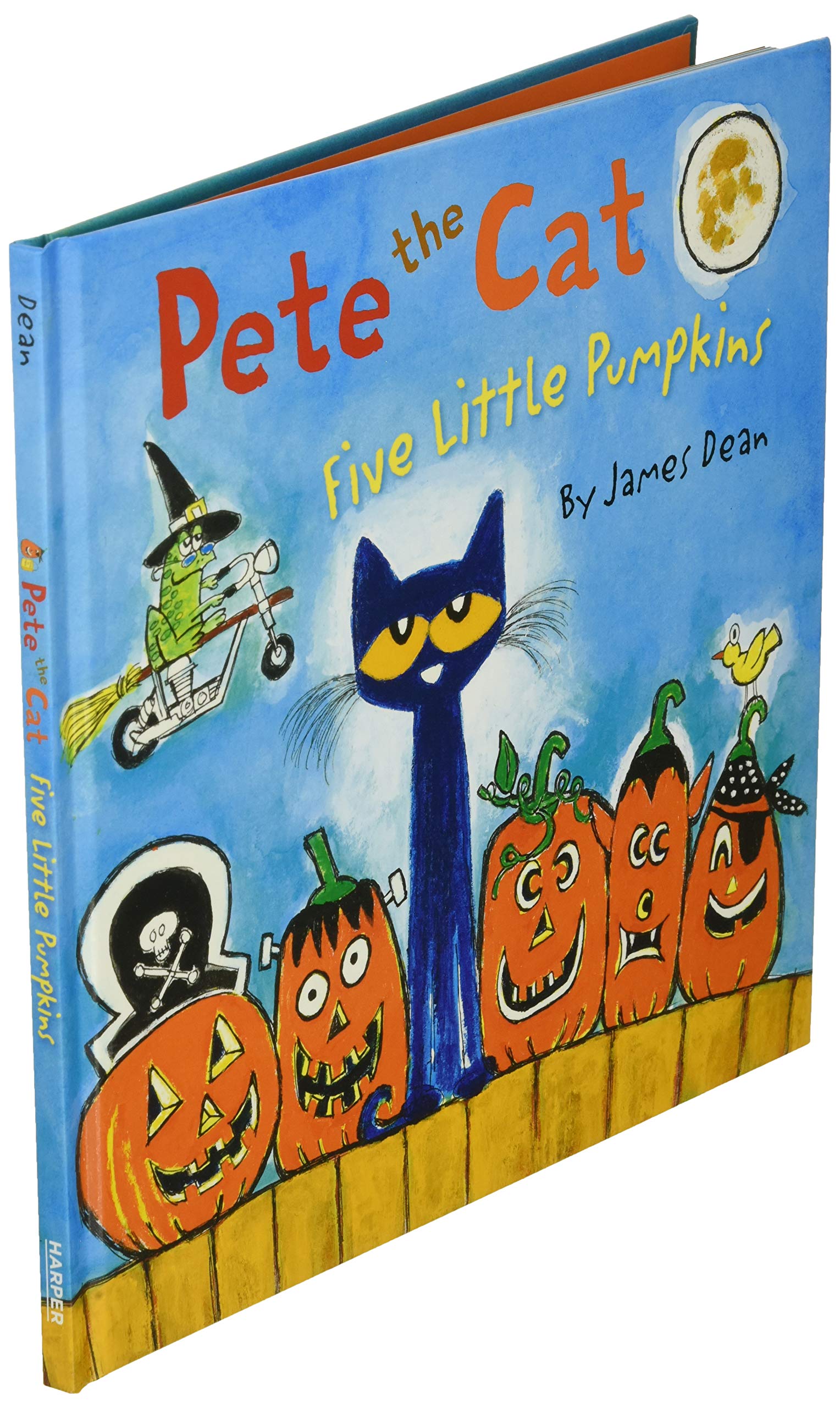 Pete the Cat: Five Little Pumpkins: A Halloween Book for Kids Pete the Cat: Five Little Pumpkins: A Halloween Book for Kids Hardcover Kindle Audible Audiobook Paperback