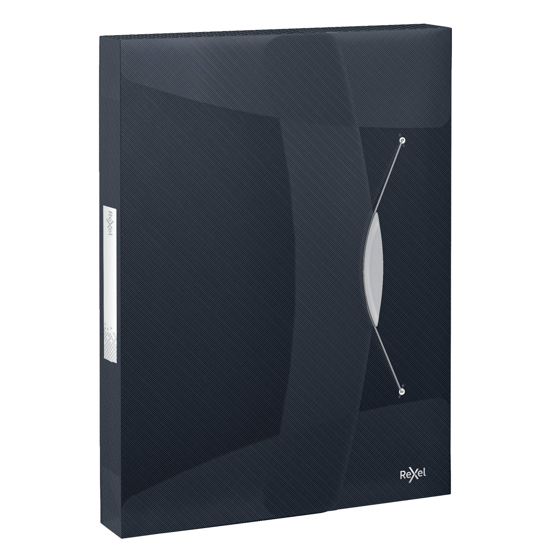Rexel Choices, 2115669, Translucent Box File, A4, 350 Sheet Capacity, Black